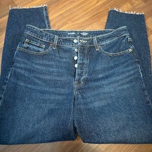 Old Navy OG Straight High Rise Button Fly secret smooth pockets